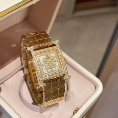 Hermes Gypsophila Square Dial Elegant Watch - Image 6