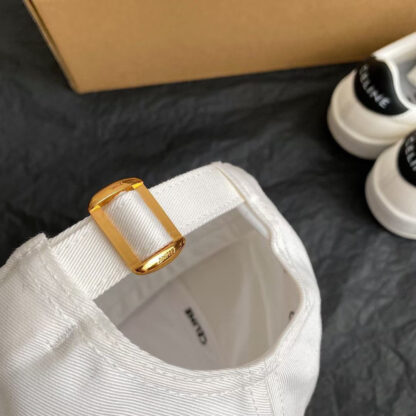 Celine all-match embroidered lettering baseball cap - Image 6