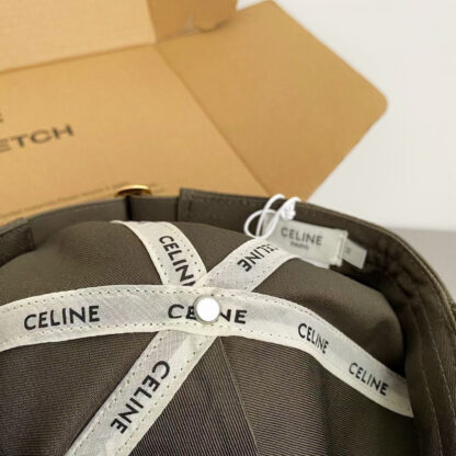 Celine all-match embroidered letters baseball cap - Image 6