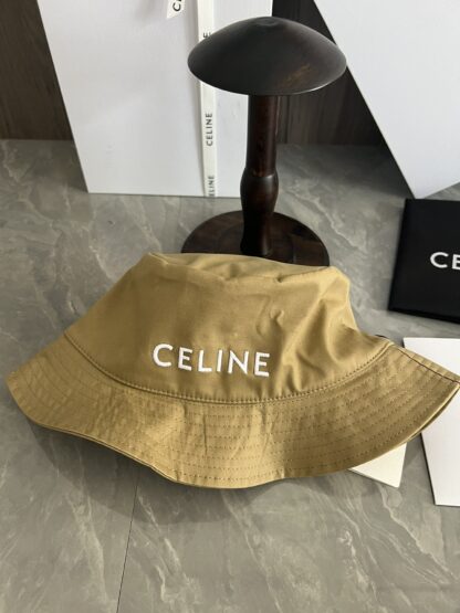 Celine Embroidered Lightweight Bucket Hat - Image 6
