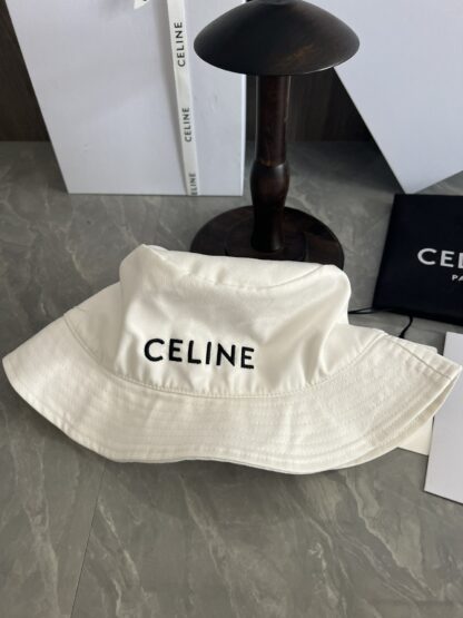Celine embroidered lightweight bucket hat - Image 6
