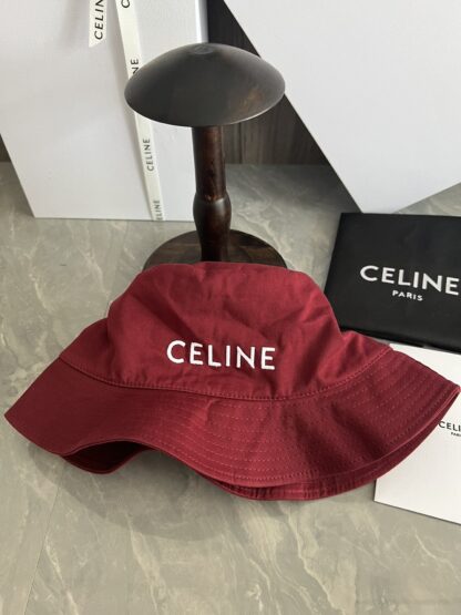 Celine embroidered lightweight bucket hat - Image 6