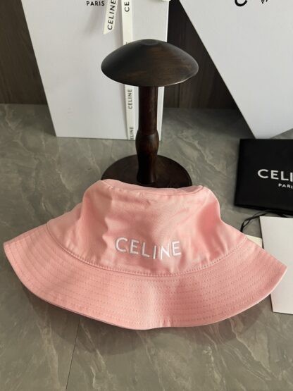 Celine embroidered lightweight bucket hat - Image 6