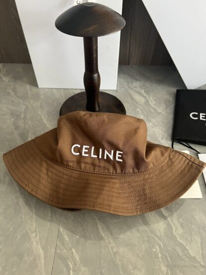 Celine embroidered lightweight bucket hat - Image 6