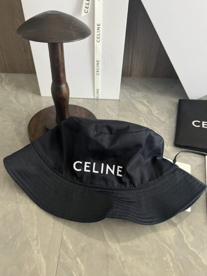 Celine embroidered lightweight bucket hat - Image 6