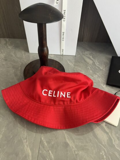 Celine embroidered lightweight bucket hat - Image 6