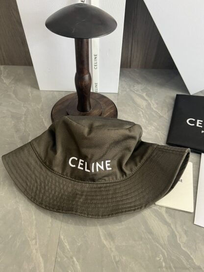 Celine embroidered lightweight bucket hat - Image 6