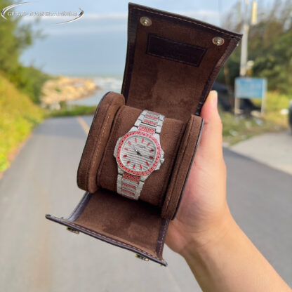 Patek Philippe 7118 Women's Nautilus Full Diamond Limited Edition Watch - Image 6