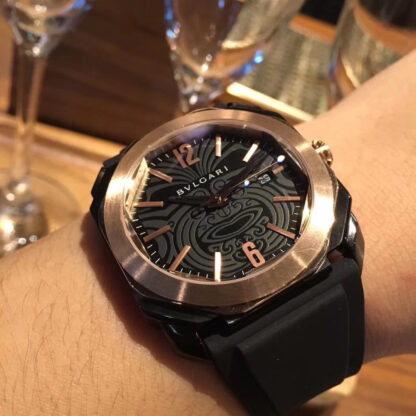 Bulgari men's pure classic style watch - Image 5