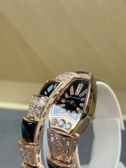 Bulgari Rose Gold Two-Circle Snake Watch - Image 6
