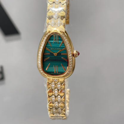 Bulgari gilded snake shadow watch - Image 6