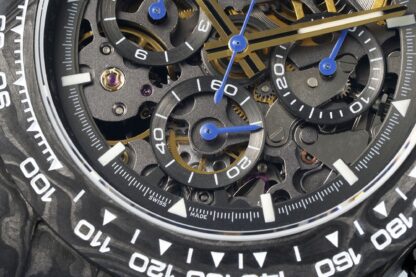 Rolex Diw Modified Carbon Fiber Daytona Watch - Image 6