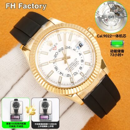 Rolex FH factory uses 904L stainless steel case with internal weight - Image 6