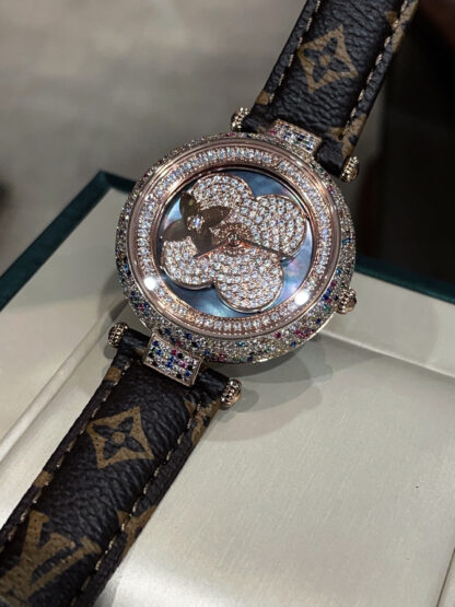 Louis Vuitton full diamond jewelry watch - Image 6