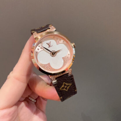 Louis Vuitton Cowhide Quartz Watch - Image 6