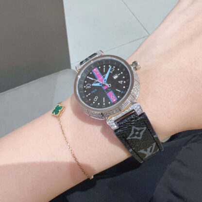 Louis Vuitton cowhide watch - Image 6