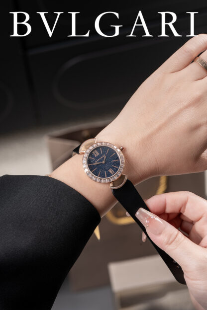 Bulgari luxury soft touch watch - Image 6