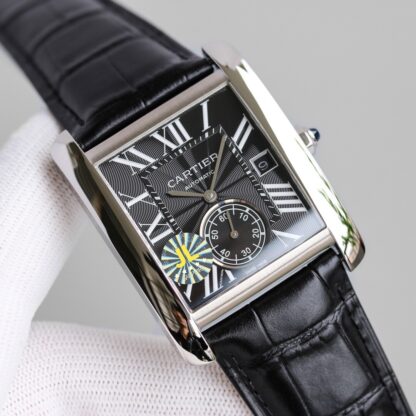 Cartier Square Men's Mechanical Watch - Image 6