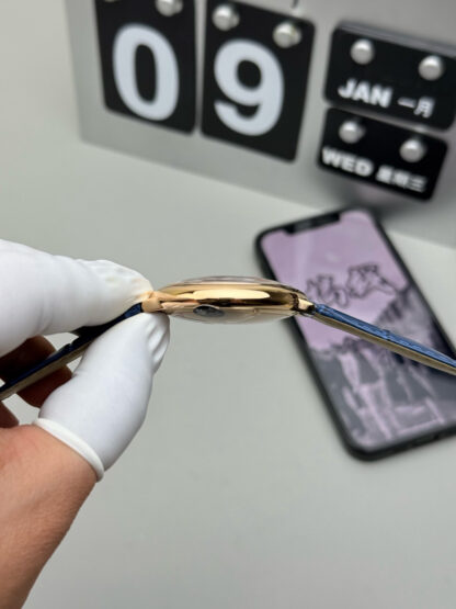 Cartier Blue Balloon Rose Gold Mechanical Watch - Image 6