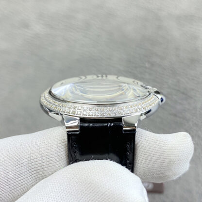 Cartier round, elegant and noble men's mechanical watch - Image 6