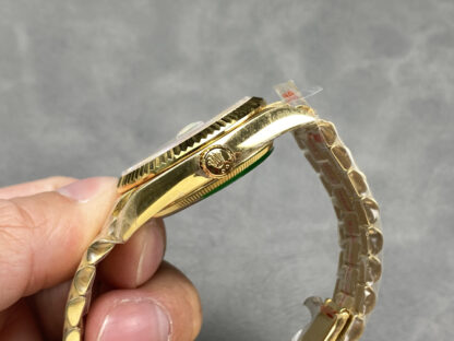 Rolex Oyster Perpetual Day-Date with Mosaic enamel dial - Image 6