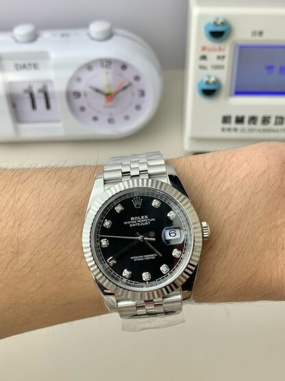 Rolex Black Diamond Datejust 3235 movement - Image 6