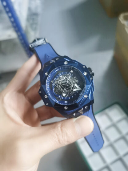 Hublot Big Bang Sang Bleu Ⅱ Tattoo Second Generation Watch - Image 6