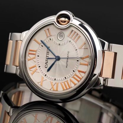 Cartier Blue Balloon series round, elegant and noble mechanical watch - Image 6