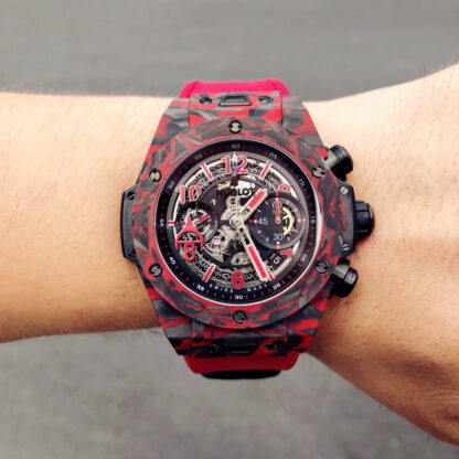 Hublot Big Bang Carbon Fiber Watch - Image 6