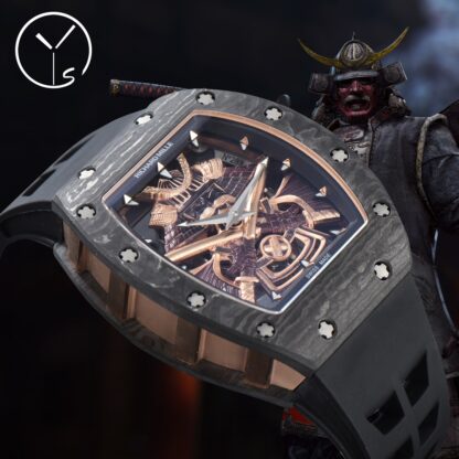 RichardMille rm47 integrated tourbillon black warrior watch - Image 6