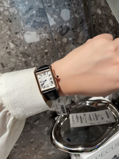 Cartier Tank Series Luxury Vintage Watch - Image 6