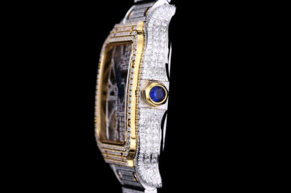 Cartier skeleton mechanical watch - Image 6