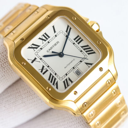 Cartier Santos series mature charm mechanical watch - Image 2