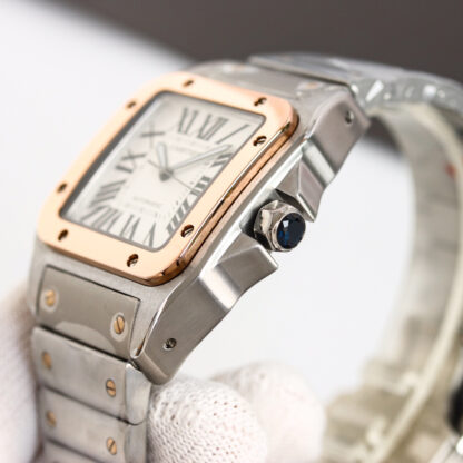 Cartier Santos series classic mechanical watch - Image 5