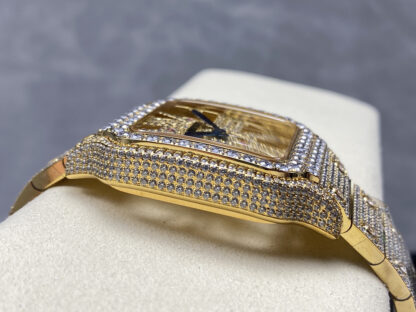 Cartier Santos Hollow Full Diamond Series Watch - Image 6