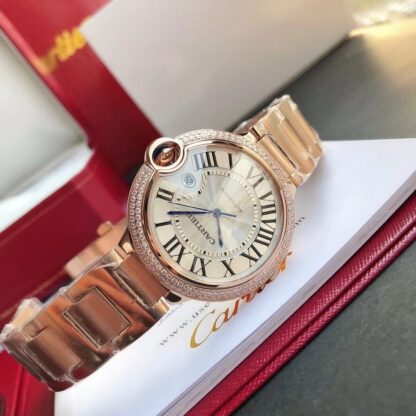 Cartier Blue Balloon Series Classic Round Elegant Noble Mechanical Watch - Image 6