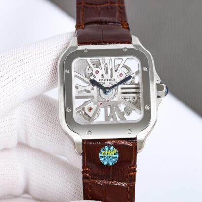 Cartier Santos Skeleton Series Mechanical Watch - Image 6