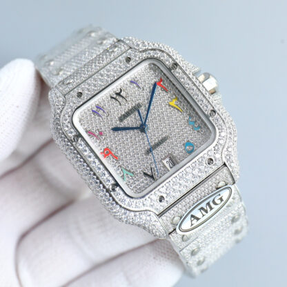 Cartier Santos Starry Sky Luxury Mechanical Watch - Image 6