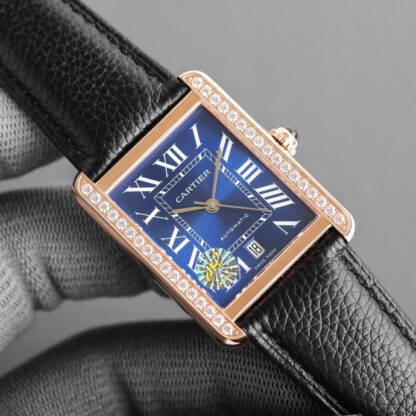 Cartier Tank series elegant and bold mechanical watch - Image 6