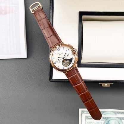 Cartier Blue Balloon Men's Mechanical Watch - Image 6