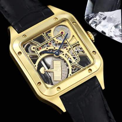 Cartier Santos Skeleton Series Mechanical Watch - Image 6