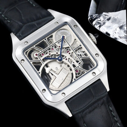 Cartier Santos Skeleton Series Mechanical Watch - Image 6