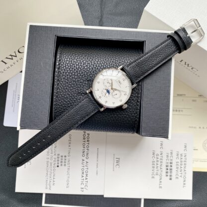 IWC Portuguese series multi-function moon phase 6-pin watch - Image 6