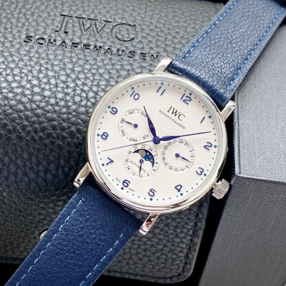 IWC Portuguese series multi-function moon phase 6-pin watch - Image 6