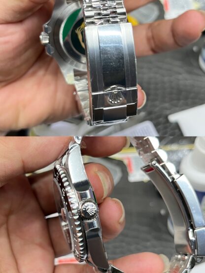 Rolex Greenwich Series Grey-Black Small Green Hands GMT 40mm - Image 6