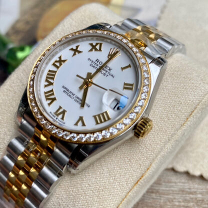Rolex women's Oyster Perpetual Logique 31mm series wristwatch - Image 6