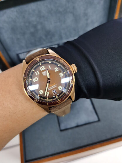 TAG Heuer Autavia Bronze Watch - Image 4