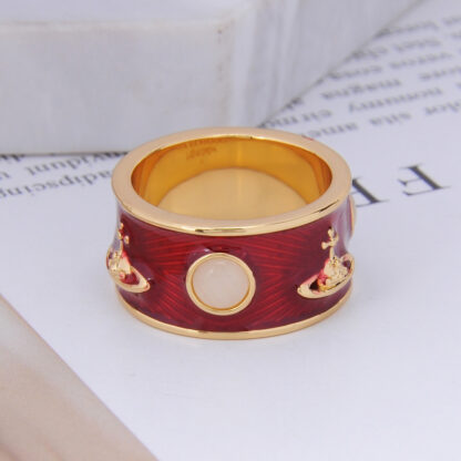 Vivienne Westwood King Cat's Eye Lacquer Ring - Image 5