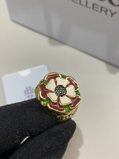 Vivienne Westwood flower color enamel ring - Image 6