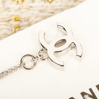 Chanel 25s silver mirror necklace - Image 6